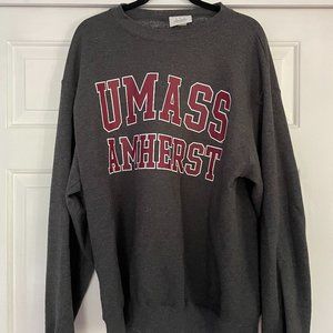 UMass Amherst champion crewneck sweater
